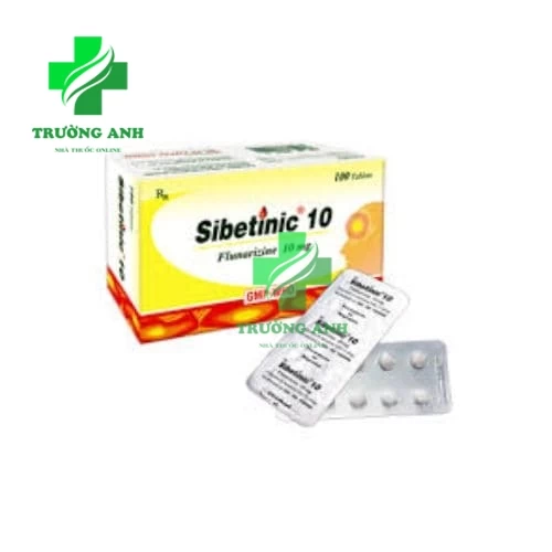 Sibetinic 10 USA - NIC PHARMA - Điều trị bệnh đau nửa đầu